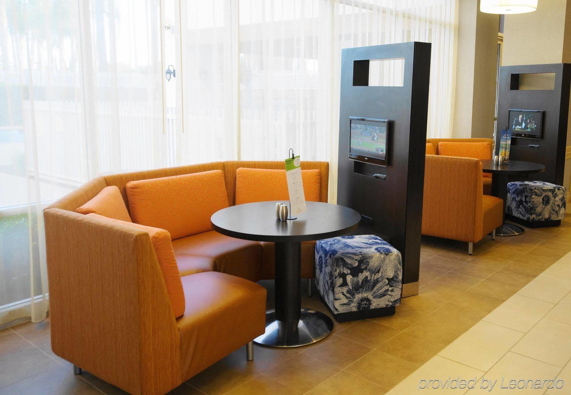 Courtyard By Marriott Baldwin Park Hotell Restaurang bild